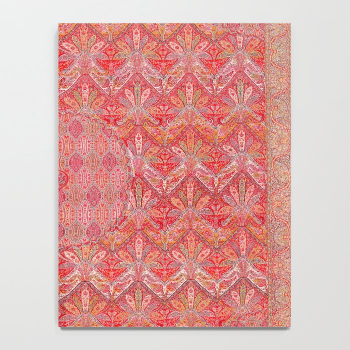 Kashmir North Indian Moon Shawl Print Notebook Gallery Image 4