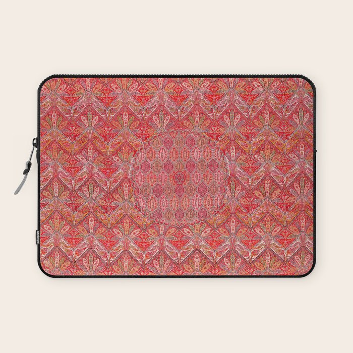 Kashmir North Indian Moon Shawl Print Laptop Sleeve Gallery Image 1