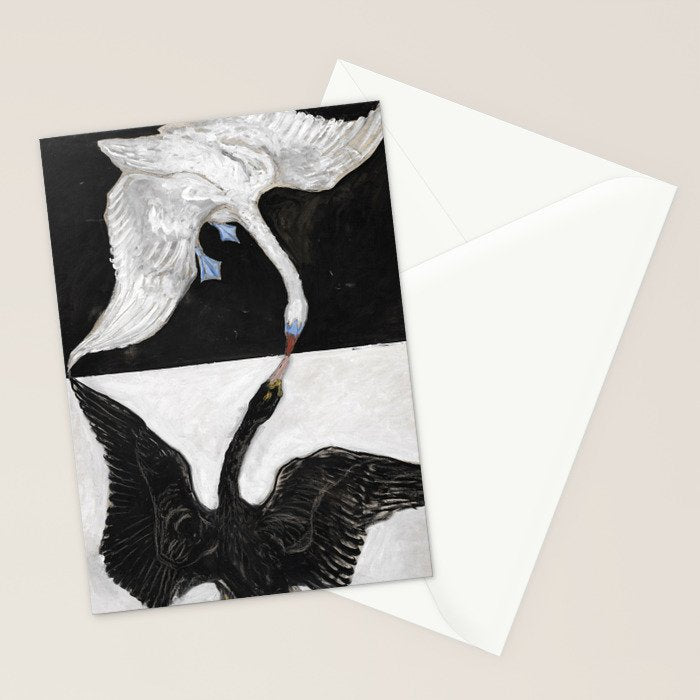 Hilma af Klint, The Swan, No. 1 Stationery Card Gallery Image 2