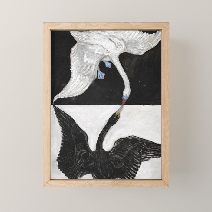 Hilma af Klint, The Swan, No. 1 Mini Art Print Gallery Image 1