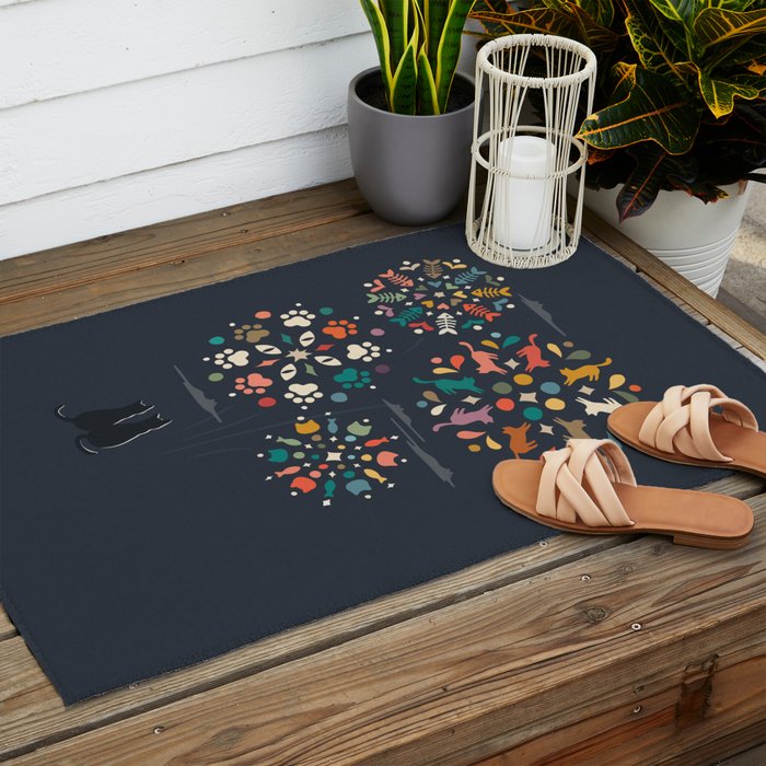 Cat Landscape 143 Outdoor Rug Gallery Image 2