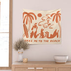 Take me to the beach Wall Tapestry Gallery Image 2