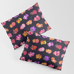 Flower goldfish - dark Pillow Sham Gallery Image 3