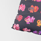Flower goldfish - dark Pillow Sham Gallery Image 4