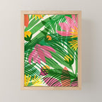 Modern Breezy Hawaiian Print  Mini Art Print Gallery Image 1