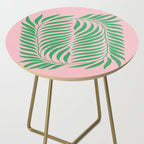 Two Ferns: Azalea & Ocean Green Side Table Gallery Image 2