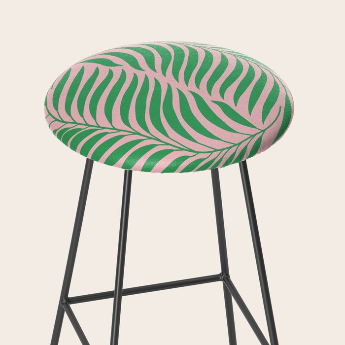 Two Ferns: Azalea & Ocean Green Stool Gallery Image 2