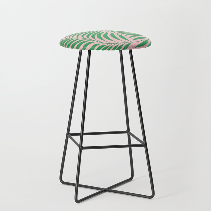 Two Ferns: Azalea & Ocean Green Stool Gallery Image 1