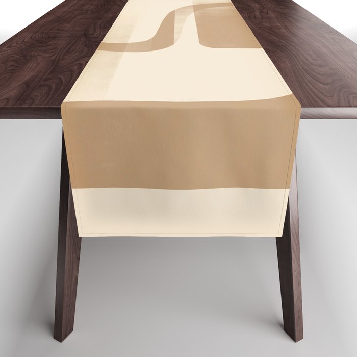 Modern Abstract Shapes 97 Table Runner Gallery Image 1