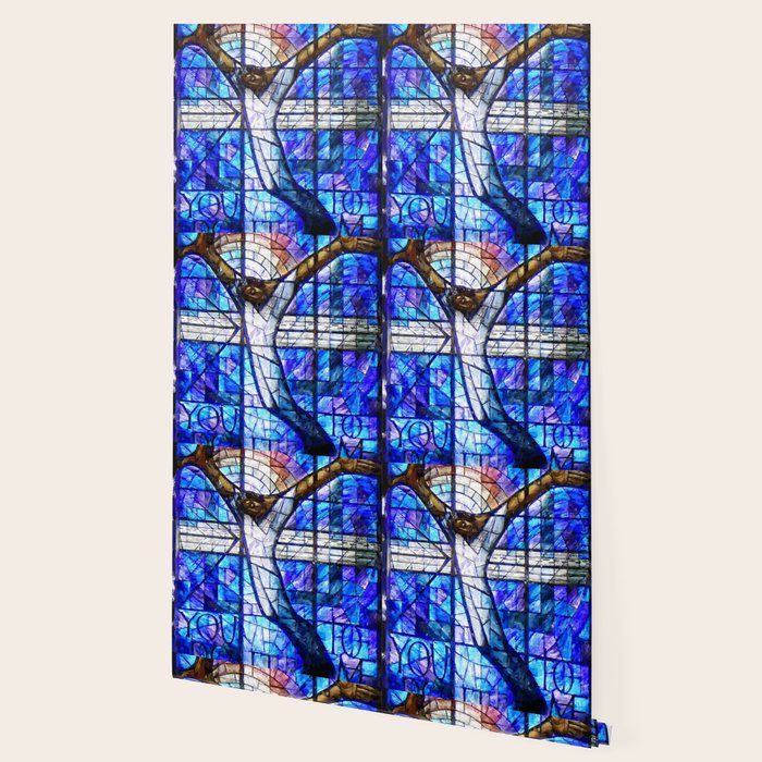 African American Portrait Painting of the Wales window at the 16th Street Baptist by Jeanpaul Ferro Wallpaper Gallery Image 2