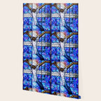 African American Portrait Painting of the Wales window at the 16th Street Baptist by Jeanpaul Ferro Wallpaper Gallery Image 2