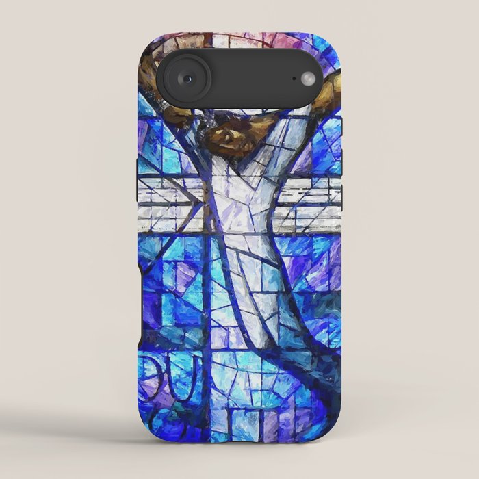 African American Portrait Painting of the Wales window at the 16th Street Baptist by Jeanpaul Ferro iPhone Case Gallery Image 2