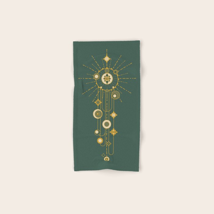 Writing on the sky Bath Towel Gallery Image 1