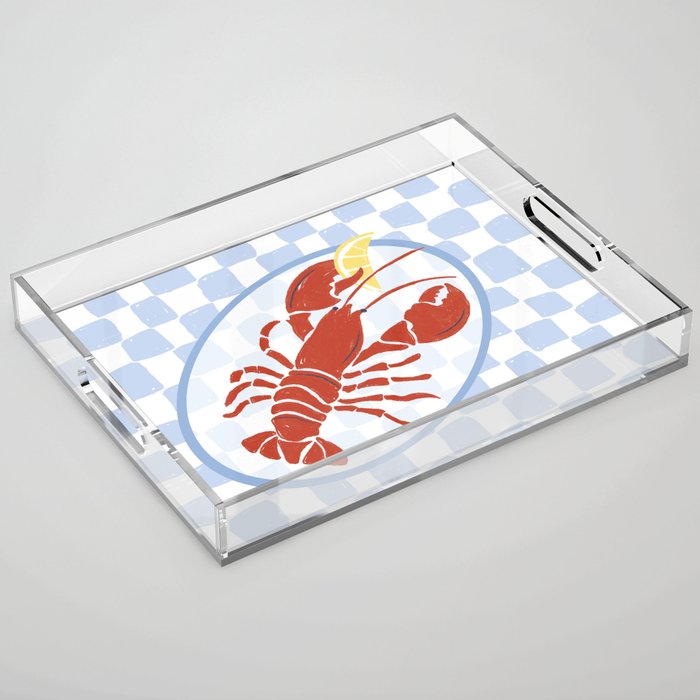 Fresh Lobster Acrylic Tray Gallery Image 1