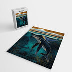 Moonlit Whales Jigsaw Puzzle Gallery Image 2