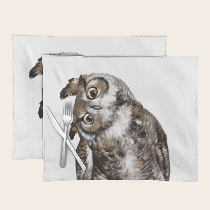 Owl Placemat Gallery Image 1