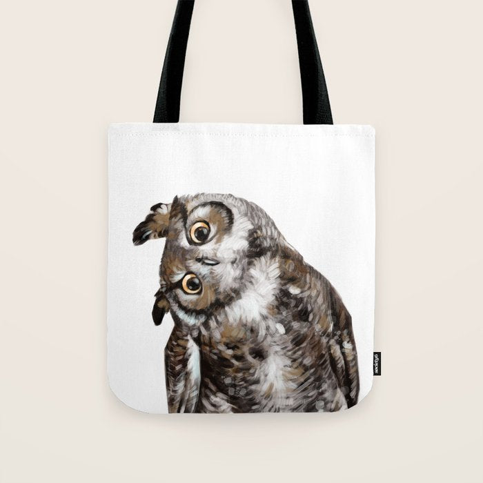 Owl Tote Bag Gallery Image 1