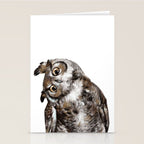 Owl Stationery Card Gallery Image 2