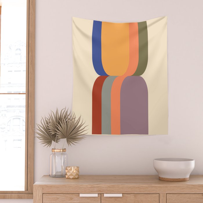 Minimalist 64 Wall Tapestry Gallery Image 2
