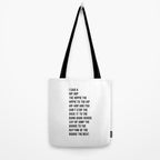 I Said a Hip Hop Hippie to the Hippie Tote Bag Gallery Image 2