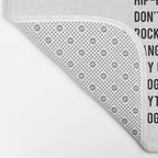 I Said a Hip Hop Hippie to the Hippie Bath Mat Gallery Image 2