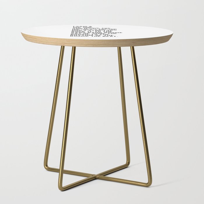 I Said a Hip Hop Hippie to the Hippie Side Table Gallery Image 1