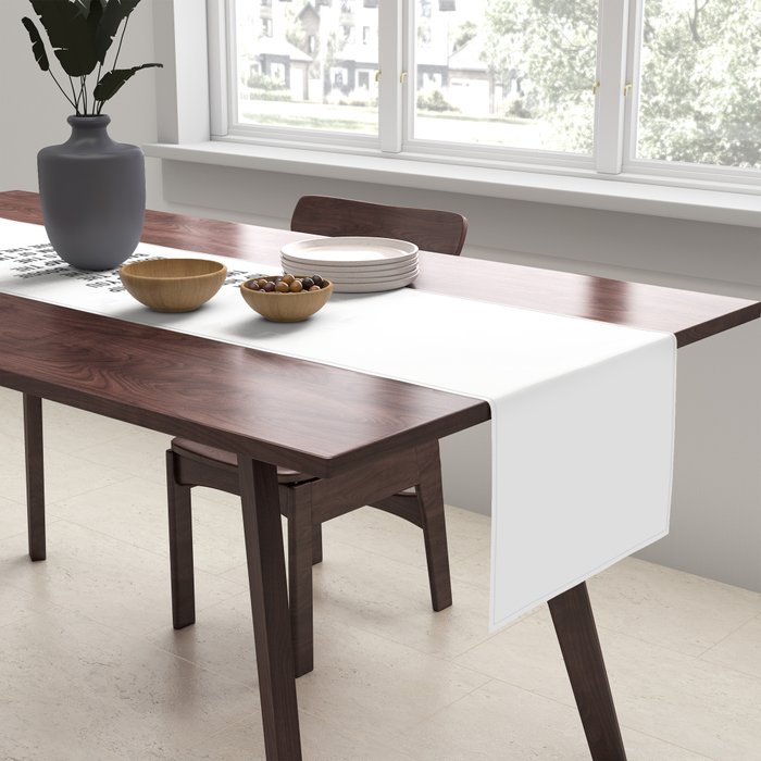 I Said a Hip Hop Hippie to the Hippie Table Runner Gallery Image 2