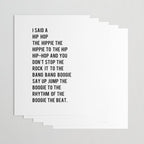 I Said a Hip Hop Hippie to the Hippie Wrapping Paper Gallery Image 3