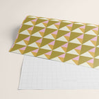Autumn Triangle Tiles Pattern Wrapping Paper Gallery Image 2