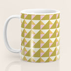 Autumn Triangle Tiles Pattern Coffee Mug Gallery Image 3