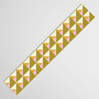 Autumn Triangle Tiles Pattern Table Runner Gallery Image 3