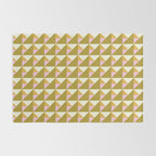 Autumn Triangle Tiles Pattern Rug Gallery Image 2