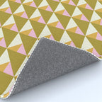 Autumn Triangle Tiles Pattern Rug Gallery Image 4
