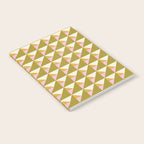 Autumn Triangle Tiles Pattern Notebook Gallery Image 2