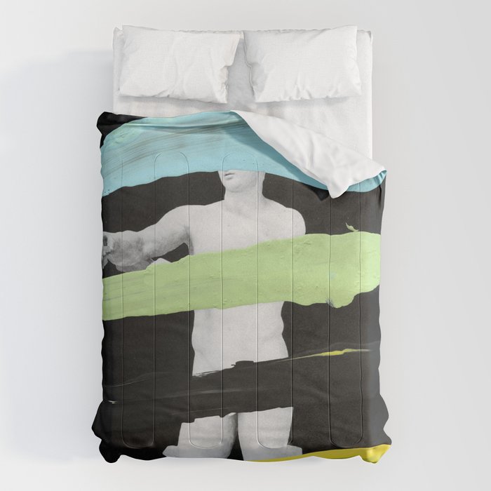Untitled (Finger Paint 8) Comforter Gallery Image 6