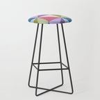 Kaleidoscope - patchouli Stool Gallery Image 1
