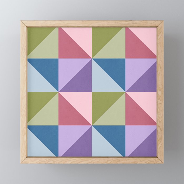 Kaleidoscope - patchouli Mini Art Print Gallery Image 1
