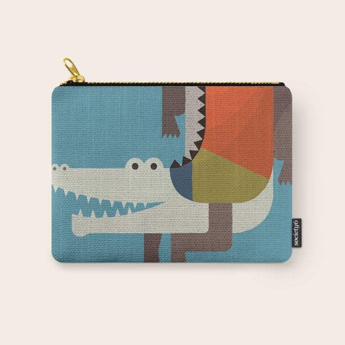 Crocodile Carry All Pouch Gallery Image 1