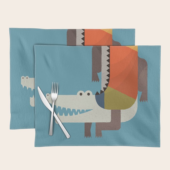 Crocodile Placemat Gallery Image 1