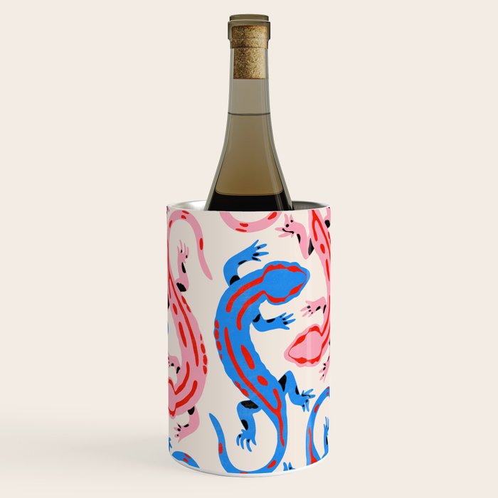 Colorful salamanders Wine Chiller Gallery Image 3