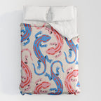 Colorful salamanders Comforter Gallery Image 6