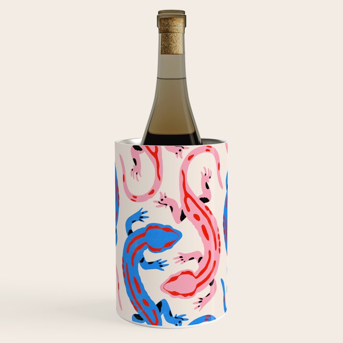 Colorful salamanders Wine Chiller Gallery Image 1