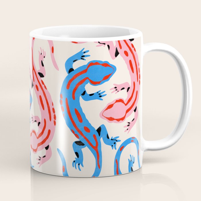 Colorful salamanders Coffee Mug Gallery Image 1