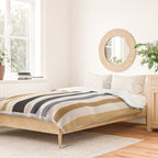 Bold Curvature Stripes III Duvet Cover Gallery Image 2