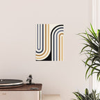 Bold Curvature Stripes III Poster Gallery Image 2