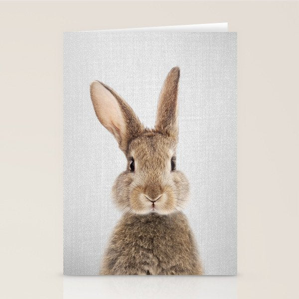 Rabbit - Colorful Stationery Card Gallery Image 2