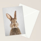 Rabbit - Colorful Stationery Card Gallery Image 2