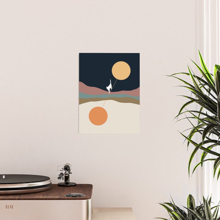 Cat Landscape 56 Poster Gallery Image 2