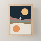 Cat Landscape 56 Mini Art Print Gallery Image 1