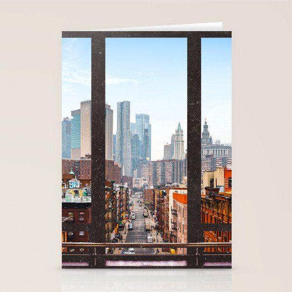 New York City Window Views Stationery Card Gallery Image 2